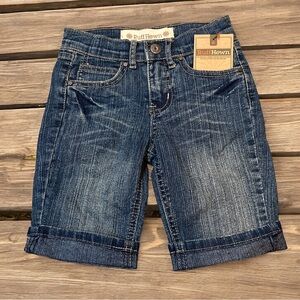 NEW Girls Bermuda Denim Shorts (5)